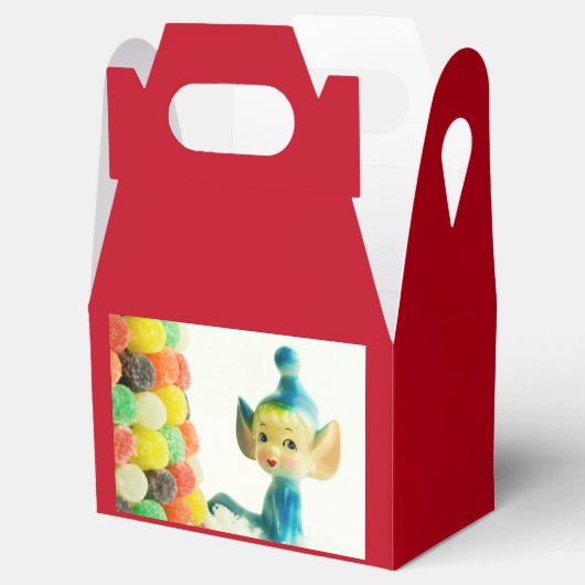 ヴィンテージピクシー小人ホリー&ベルforクリスマス フェイバーボックス (オープン)