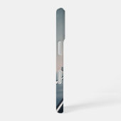 ヴィンテージピクセルアーケードの神秘的な橋 iPhone 16ケース (右側面)