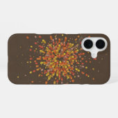 ヴィンテージピクセルエクスプロージョン iPhone 16ケース (裏面横)