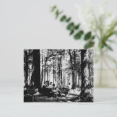 ヴィンテージピクニックアットゴルジ秋，上部半島 ポストカード (スタンド正面)