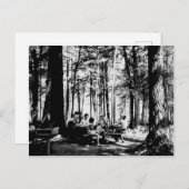 ヴィンテージピクニックアットゴルジ秋，上部半島 ポストカード (正面/裏面)