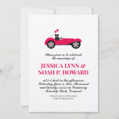 ヴィンテージピクラシックンクカーコテージコア招待状 招待状 (正面)