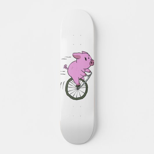 ヴィンテージピグオンモノサイクル |背景色の選択 スケートボード (正面)