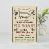ヴィンテージピグロースト招待状II 招待状 (スタンド正面)