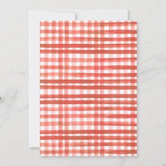 ヴィンテージピザとオリーブのおもしろいのスライス1番目の誕生日 招待状 (裏面)