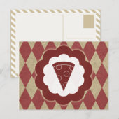 ヴィンテージピザ ポストカード (正面/裏面)