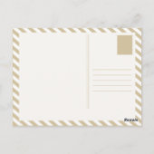 ヴィンテージピザ ポストカード (裏面)