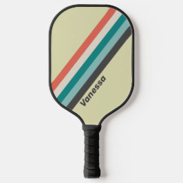 ヴィンテージピストストライプラチオの名前 ピックルボールラケット