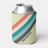 ヴィンテージピストストライプラチオの名前 缶クーラー (缶正面)