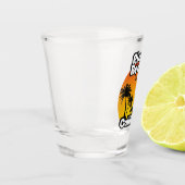 ヴィンテージピスモビーチカリフォルニア ショットグラス (左)