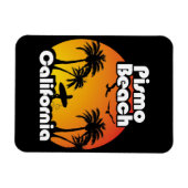 ヴィンテージピスモビーチカリフォルニア マグネット (横)