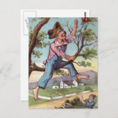 ヴィンテージピッキング ポストカード (正面/裏面)