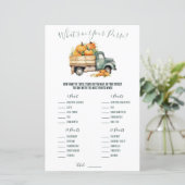 ヴィンテージピックアップトラックあなたの財布の中に何が？ゲーム (スタンド正面)