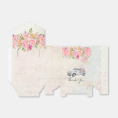 ヴィンテージピックアップトラック素朴の水色 フェイバーボックス (折り畳みなし)