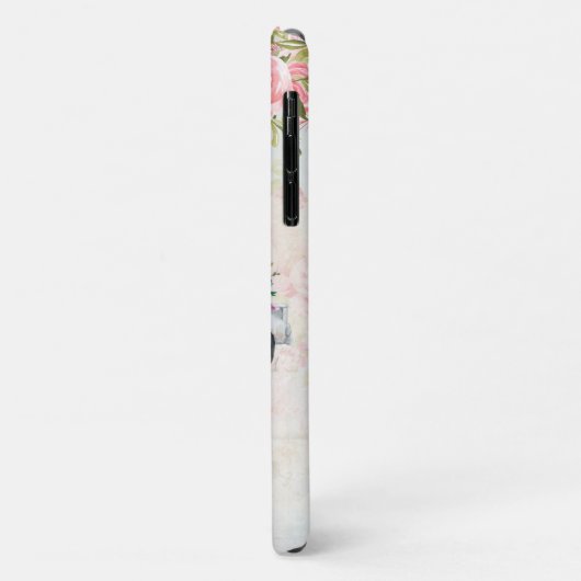 ヴィンテージピックアップトラック素朴の水色 Case-Mate iPhoneケース (裏面/左)