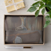 ヴィンテージピッグ踊りウォッチングウィスカーズデコップページ 薄葉紙 (ギフト)