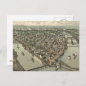 ヴィンテージピッツバーグの絵図（1902年） ポストカード (正面/裏面)