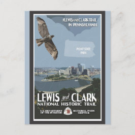 ヴィンテージピッツバーグペンシルバニア国立公園 ポストカード