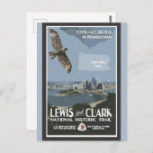 ヴィンテージピッツバーグペンシルバニア国立公園 ポストカード (正面/裏面)