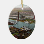 ヴィンテージピッツバーグポイントパーク1800年代 セラミックオーナメント (右)