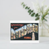 ヴィンテージピッツバーグ葉書 ポストカード (スタンド正面)