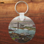 ヴィンテージピッツバーグ1800sキーチェーン キーホルダー (正面)