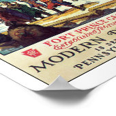 ヴィンテージピッツバーグPA旅行ポスタープリント ポスター (角)