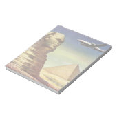 ヴィンテージピラミッド素晴らし、ギザのスフィンクス、エジプト ノートパッド (回転)