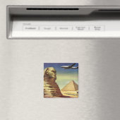 ヴィンテージピラミッド素晴らし、ギザのスフィンクス、エジプト マグネット (インサイチュ (食洗機))