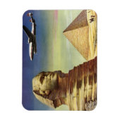 ヴィンテージピラミッド素晴らし、ギザのスフィンクス、エジプト マグネット (縦)