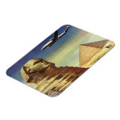 ヴィンテージピラミッド素晴らし、ギザのスフィンクス、エジプト マグネット (左側)