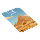 ヴィンテージピラミッド&スフィンクスCairoエジプト旅行 マグネット (右側)