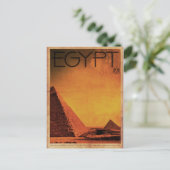 ヴィンテージピラミッドEgypt旅行はがき ポストカード (スタンド正面)