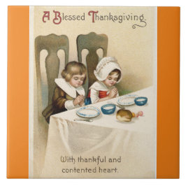 ヴィンテージピルグリムチルドレンセラミックタイル タイル