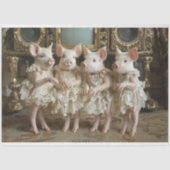 ヴィンテージピルーエットピグレスデクページ 薄葉紙 (正面)