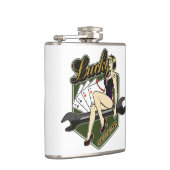 ヴィンテージピンアップガールフラスコ フラスク (右)