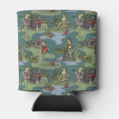 ヴィンテージピンアップガールフロッグ 缶クーラー (裏面)