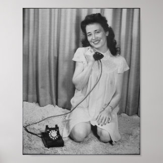 ヴィンテージピンアップガール写真ポスター ポスター