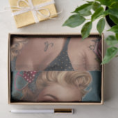 ヴィンテージピンアップガール14 薄葉紙 (ギフト)