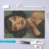 ヴィンテージピンアップガール7 薄葉紙 (クラフト)