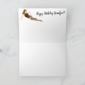 ヴィンテージピンアップガール – バルガスブロンド カード (内部)