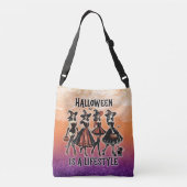 ヴィンテージピンアップハロウィッチ クロスボディバッグ (裏面)