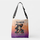 ヴィンテージピンアップハロウィッチ クロスボディバッグ (正面)