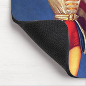 ヴィンテージピンアップ愛国デザインギフトマウスパッド マウスパッド (コーナー)