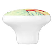 ヴィンテージピンガールレトロサザンベルレッドヘッド セラミックノブ (側面)