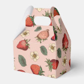 ヴィンテージピンクいちご柄お願いボックス フェイバーボックス (裏面サイド)