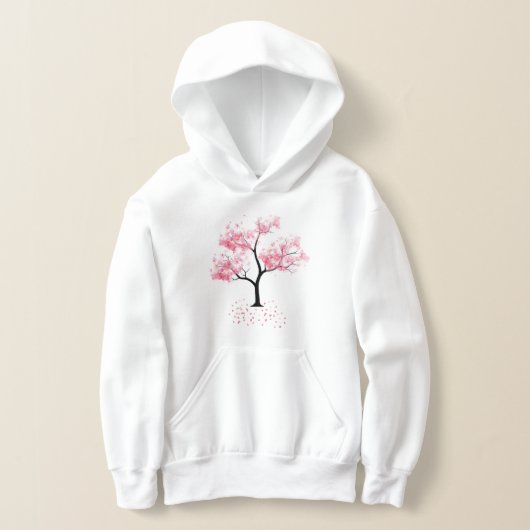 ヴィンテージピンクさくらんぼ花花ダークウォーター色 (レイダウン)