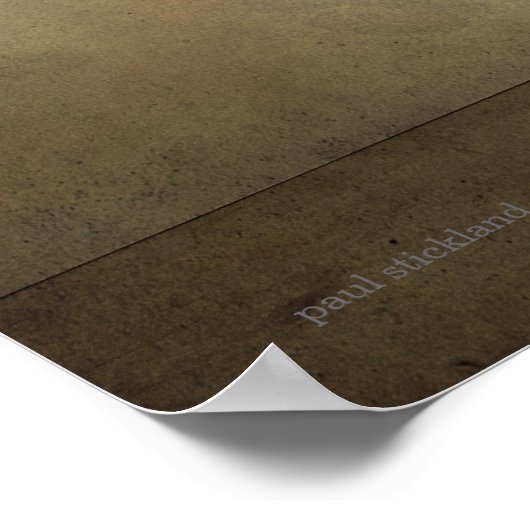 ヴィンテージピンクと白い牡丹の赤面ガラスの花瓶 ポスター (角)