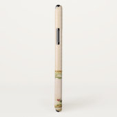 ヴィンテージピンクと緑の中華料理フローラ Case-Mate iPhoneケース (裏面/右)