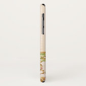 ヴィンテージピンクと緑の中華料理フローラ Case-Mate iPhoneケース (裏面/左)